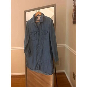 Philosophy Medium‎ Denim Shift Dress